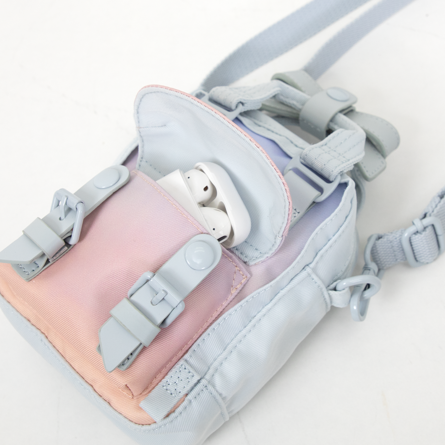 Macaroon Tiny Sky x Ribbon Series Crossbody Bag - Image 9